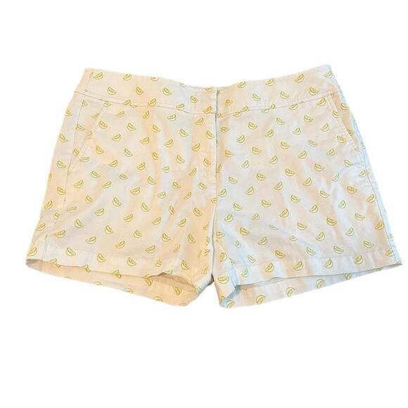 Juniper + Lime Shorts Size 12 Lime Print Chino​ - Picture 1 of 12